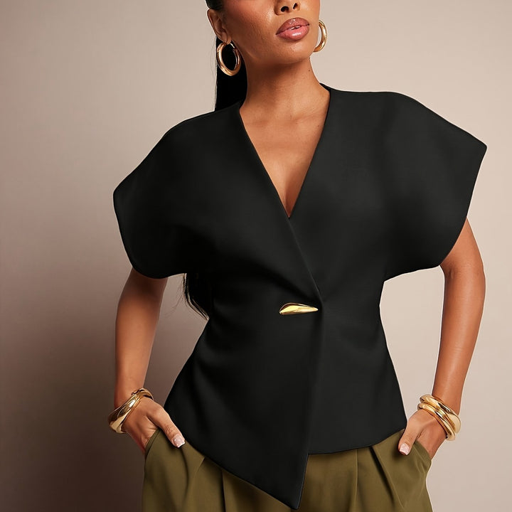 Batwing Sleeve Casual Blazer