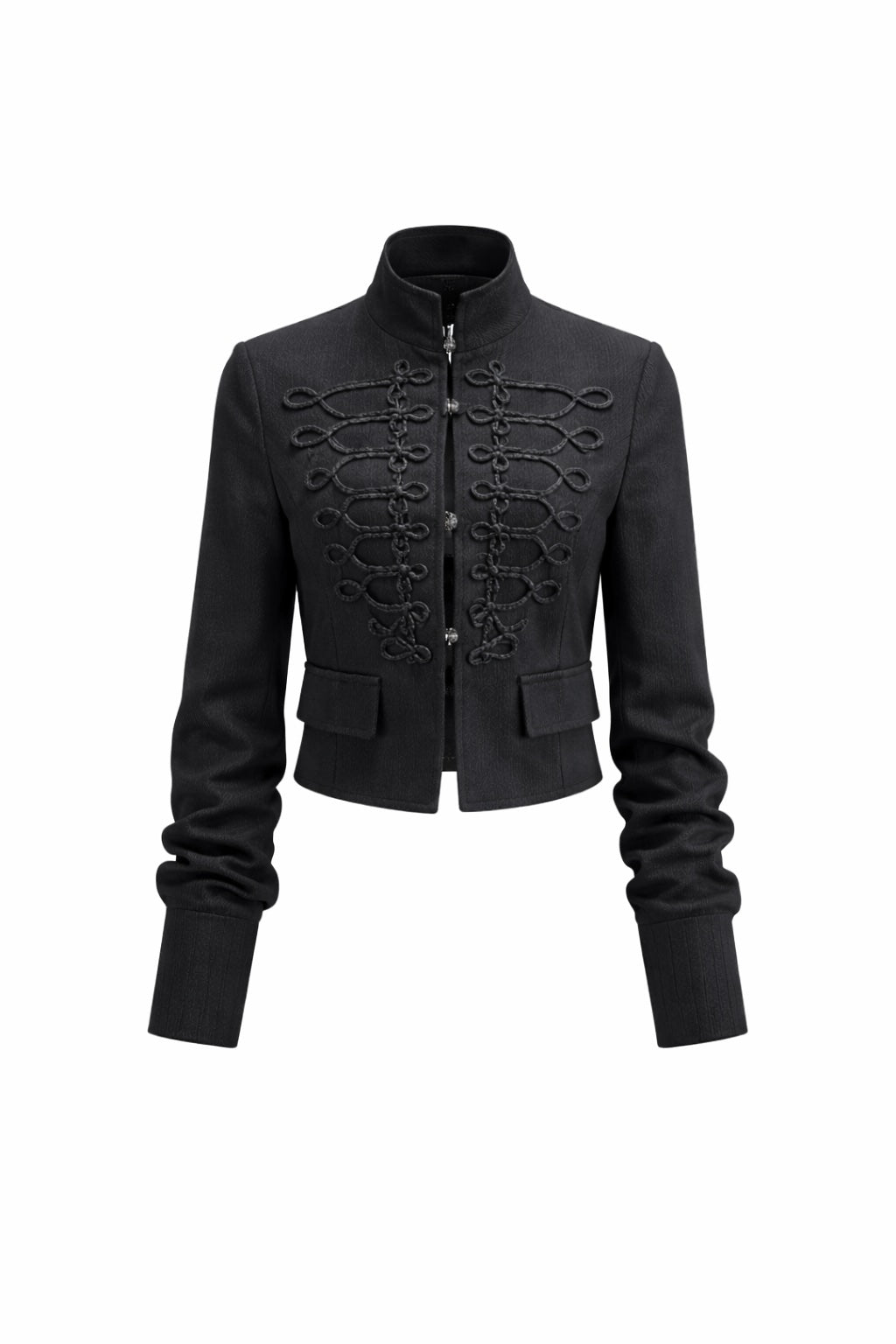 Buttoned Jacket "Elodie" Black