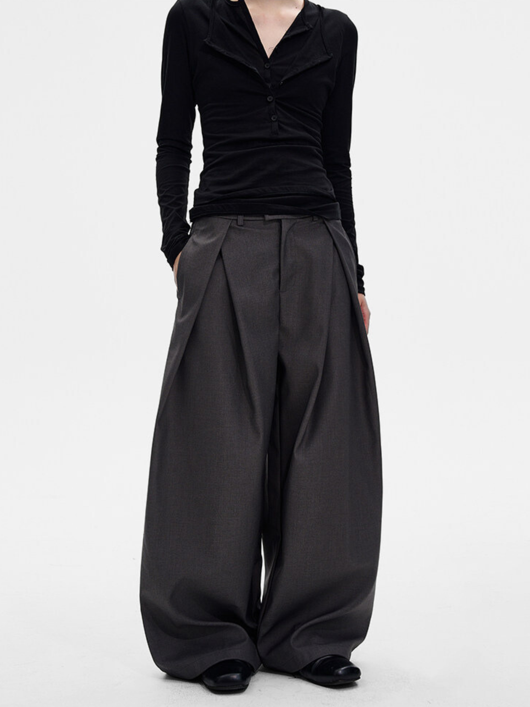Thunderbreeze - Wrinkle-Resistant Double-Pleated Relaxed Fit Pants