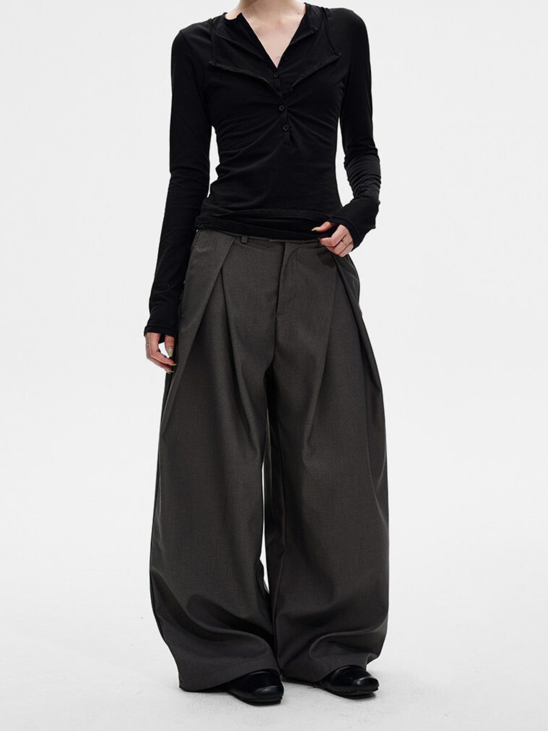 Thunderbreeze - Wrinkle-Resistant Double-Pleated Relaxed Fit Pants