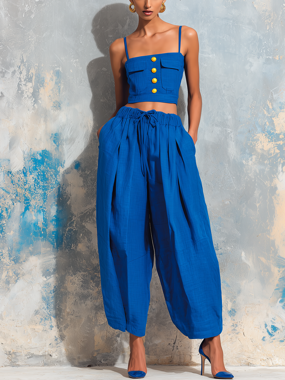 {{ product.title }} Klein Blue / XS | Elegant Women's | CELESTIA UAE