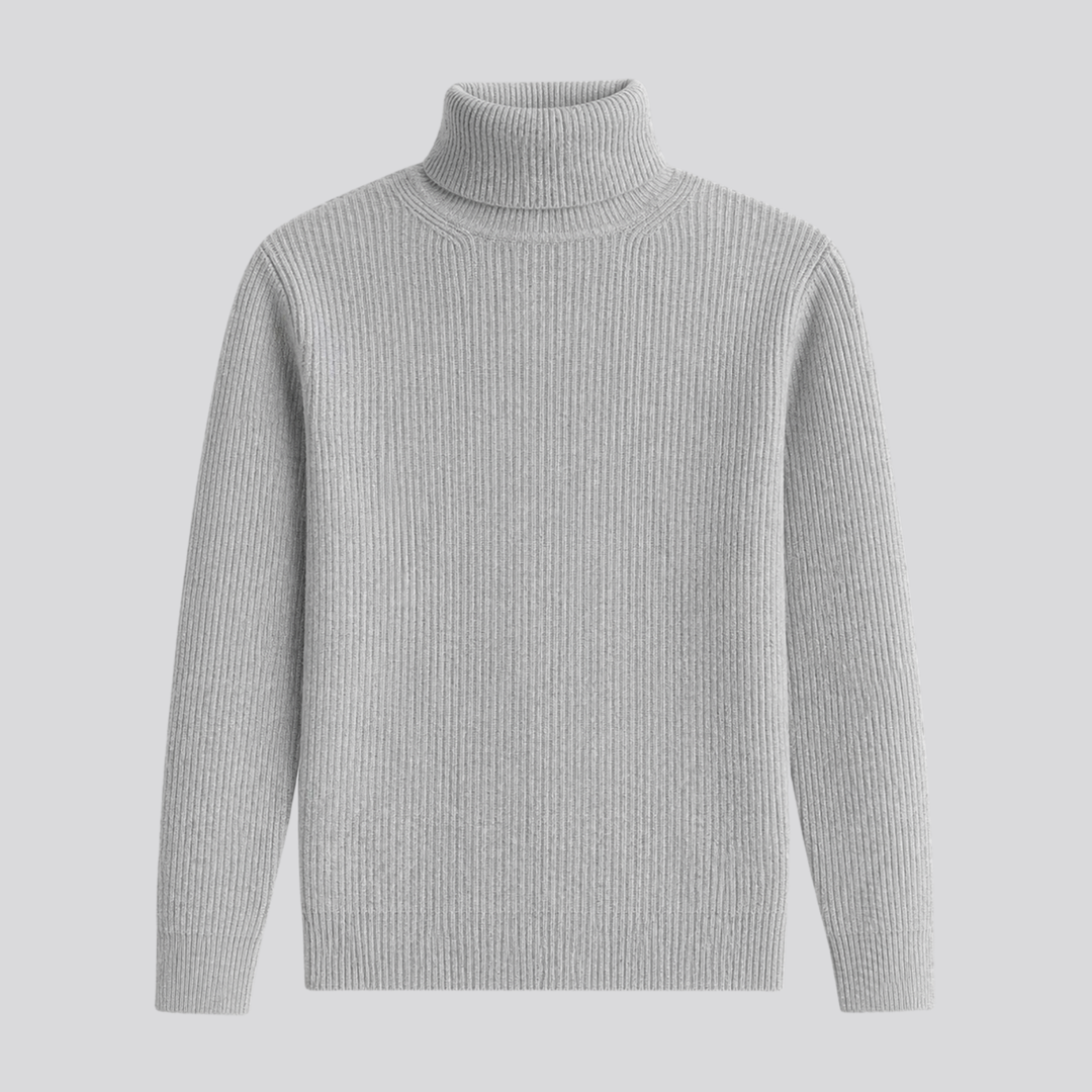 Sylvette | Oversized Merino Wool Turtleneck Sweater