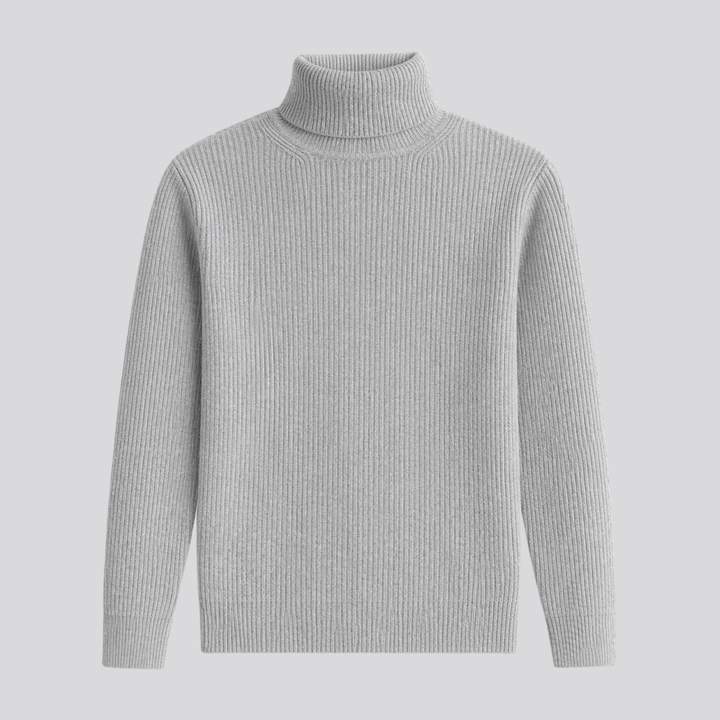 Sylvette | Oversized Merino Wool Turtleneck Sweater