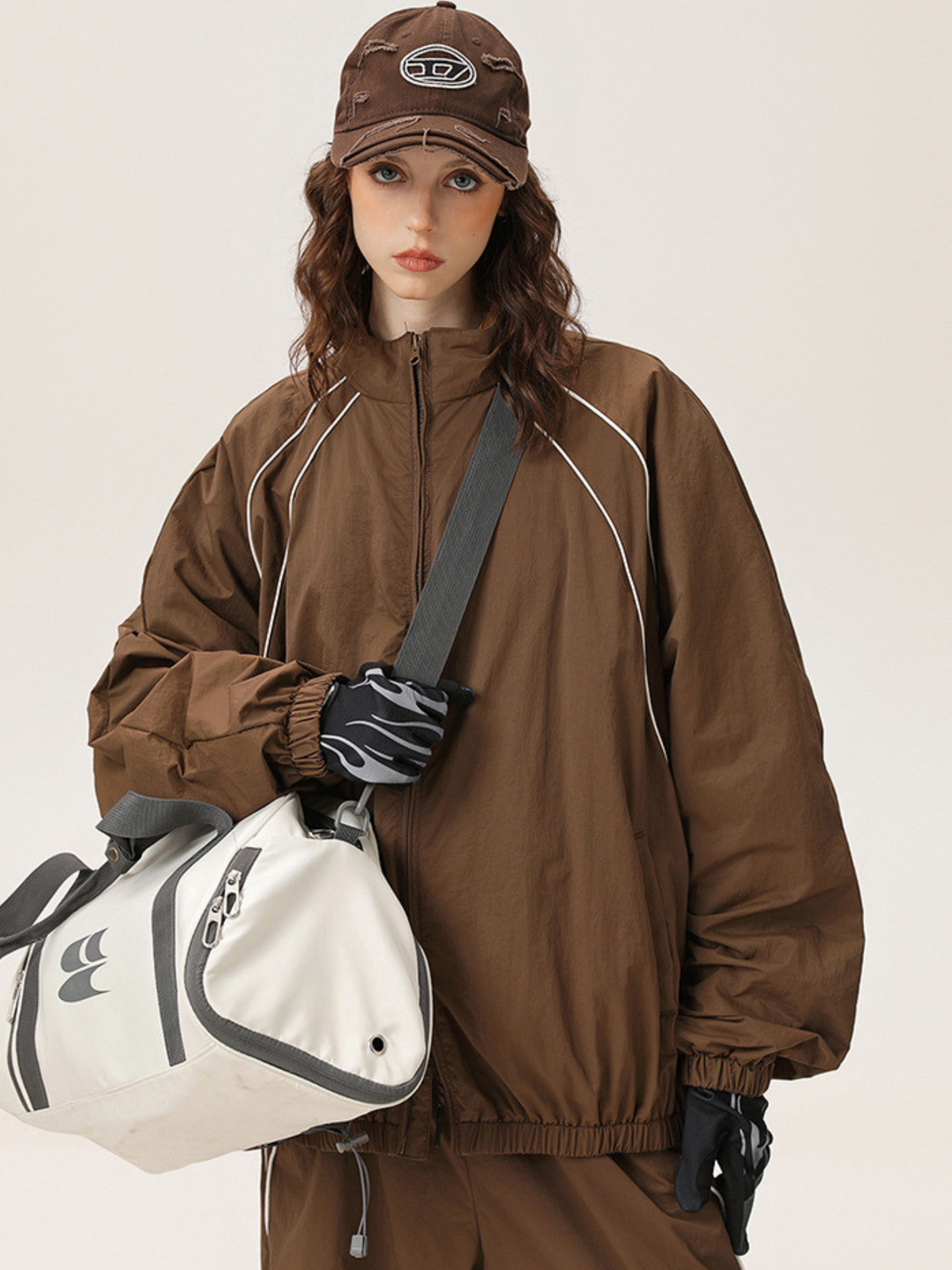 Unisex Oversized Windproof Water-Repellent Jacket