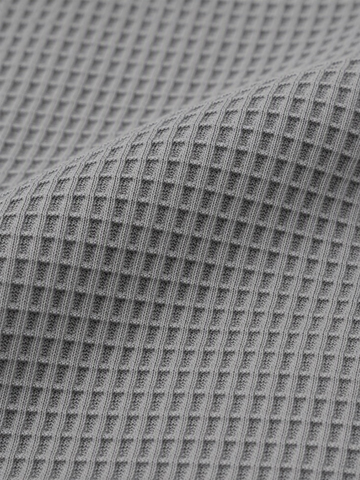 Layered Comfort Waffle Tee
