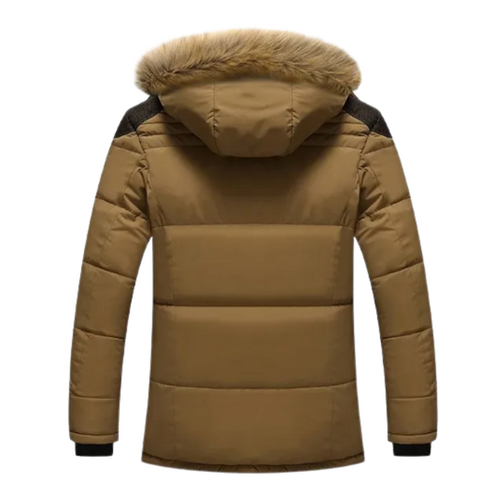 Elegant Padded Fleece Winter Jacket