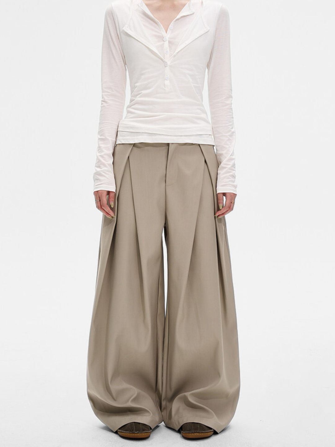 Thunderbreeze - Wrinkle-Resistant Double-Pleated Relaxed Fit Pants