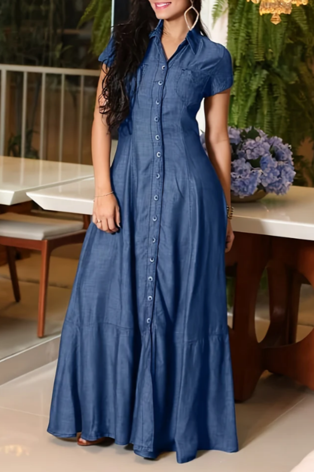 {{ product.title }} Dark Blue / S | Elegant Women&