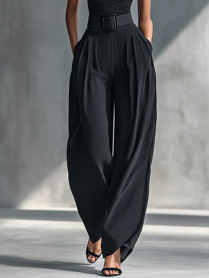 Naomi | Knit Top Wide-Leg Pants Set