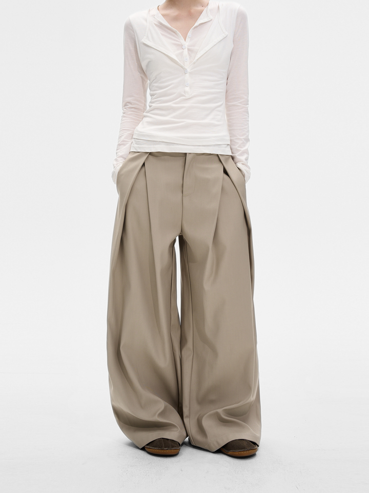 Thunderbreeze - Wrinkle-Resistant Double-Pleated Relaxed Fit Pants