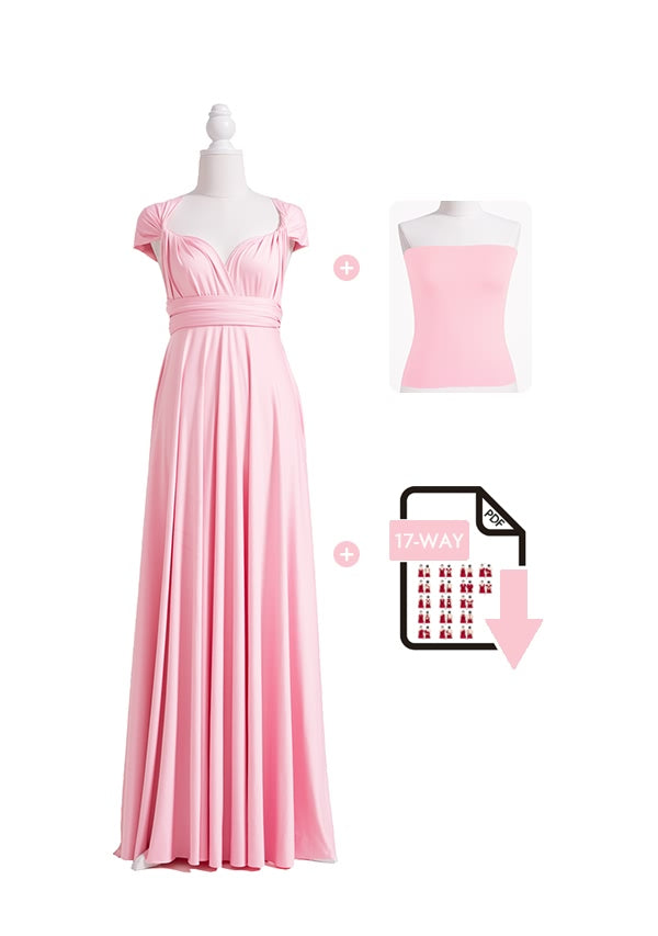 Blush Pink Multiway Infinity Dress