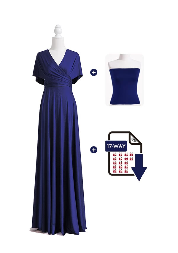 Midnight Blue Multiway Infinity Dress