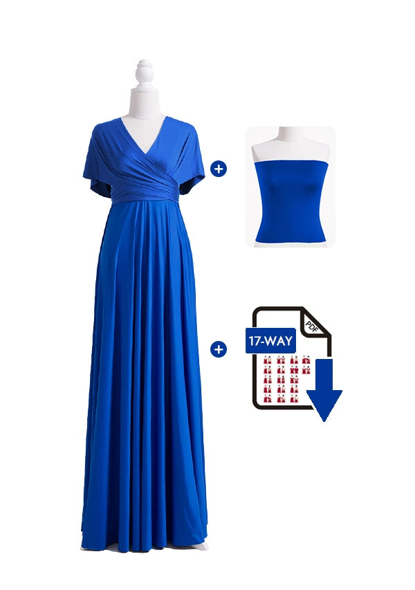 Royal Blue  Multiway Infinity Dress