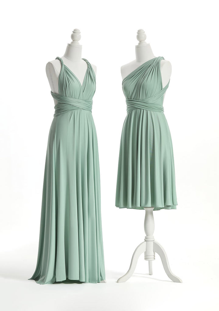 Sage Green Multiway Infinity Dress
