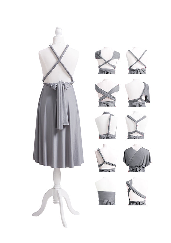 Grey Multiway Infinity Dress