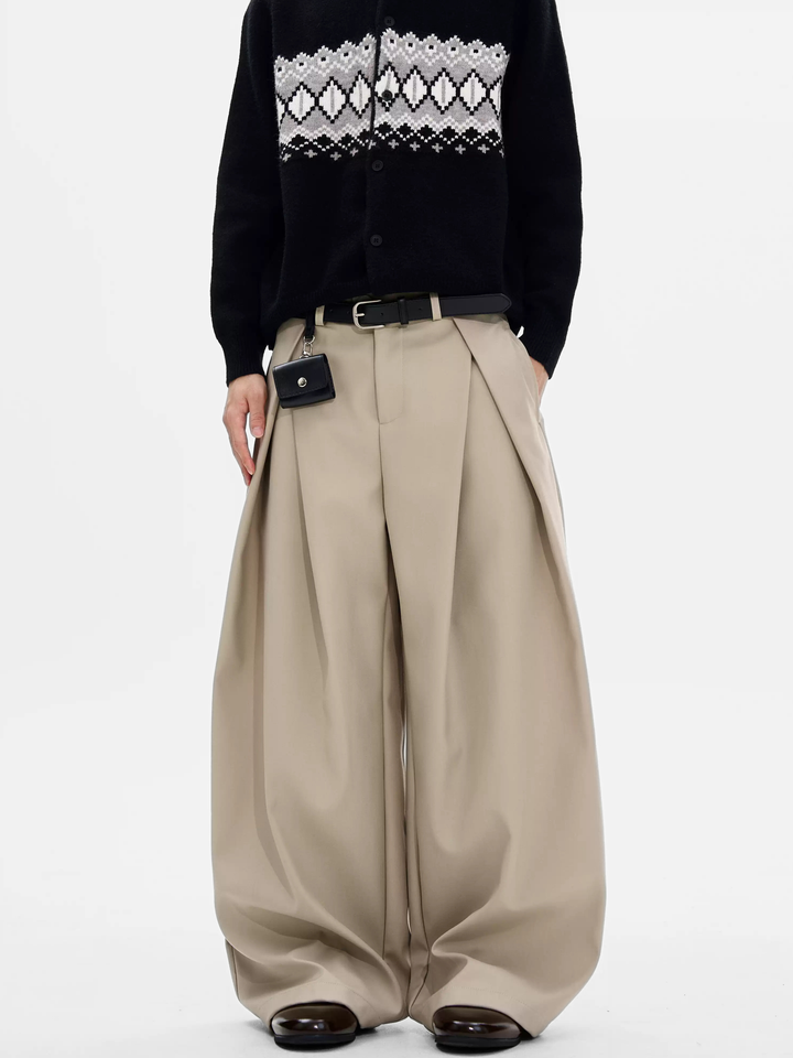 Thunderbreeze - Wrinkle-Resistant Double-Pleated Relaxed Fit Pants