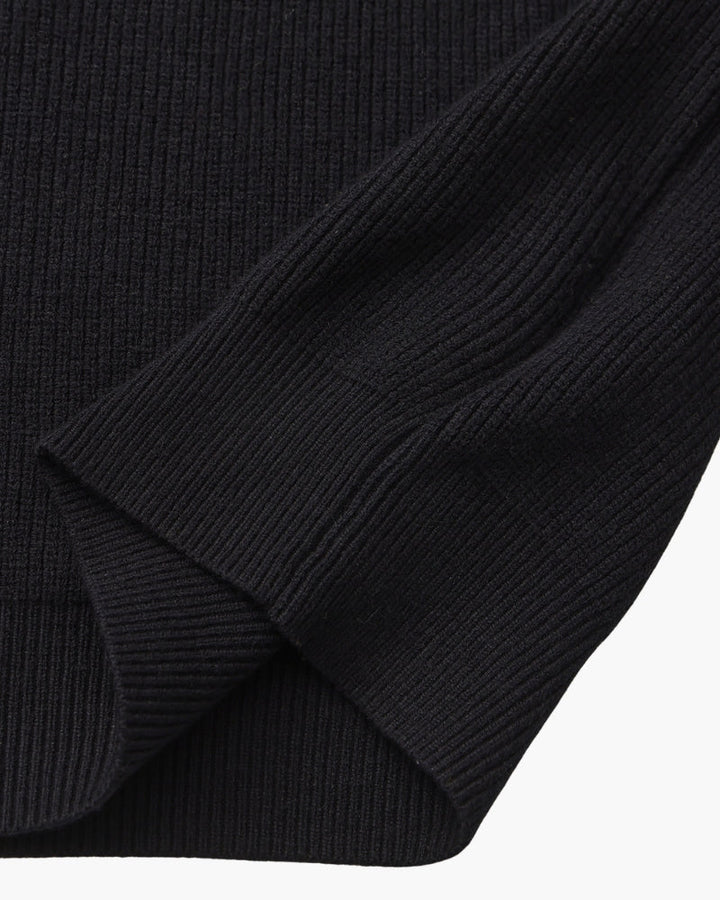 Refined Half-Zip Knit Pullover