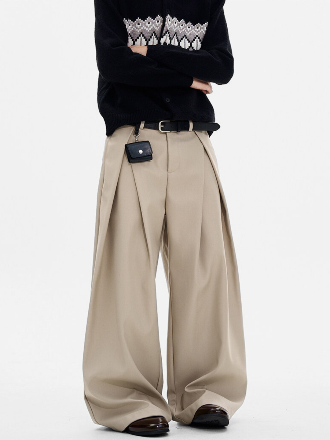 Thunderbreeze - Wrinkle-Resistant Double-Pleated Relaxed Fit Pants
