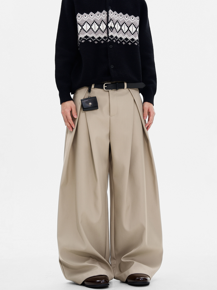 Thunderbreeze - Wrinkle-Resistant Double-Pleated Relaxed Fit Pants