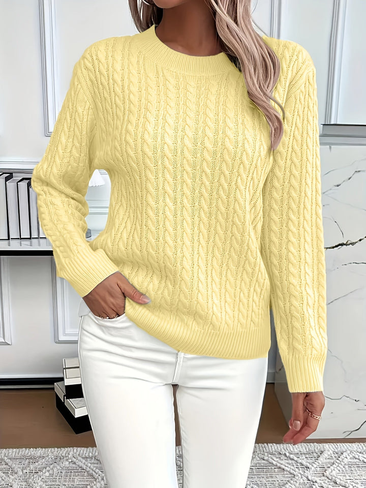 Naomi | Cable Knit Soft Sweater