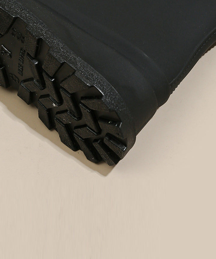 Aimoha  Long Rain Boots with Removable Fleece Cuffs