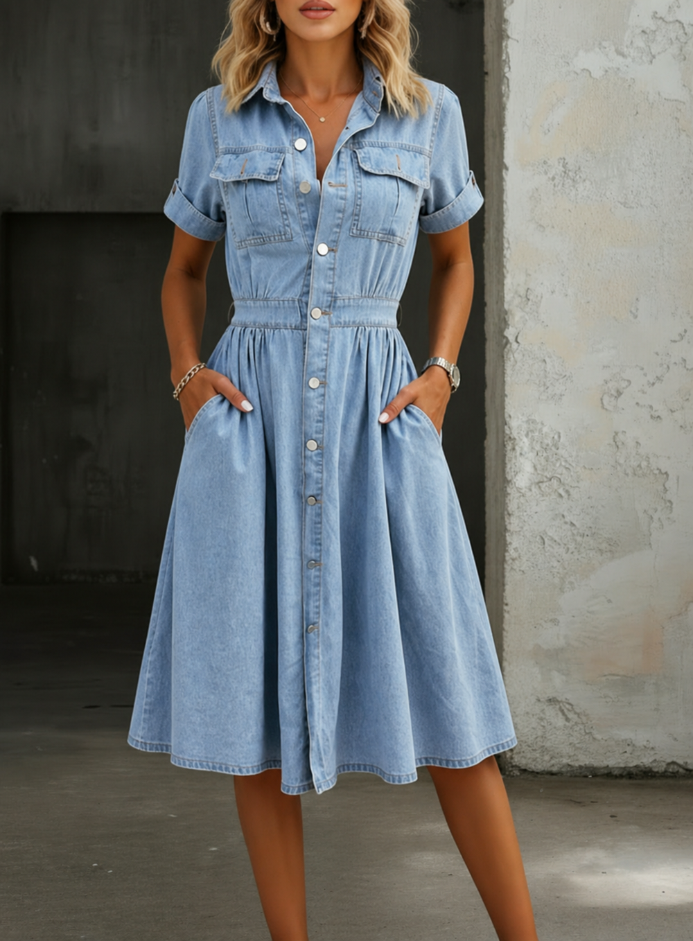 {{ product.title }} Blue / S | Elegant Women's | CELESTIA UAE