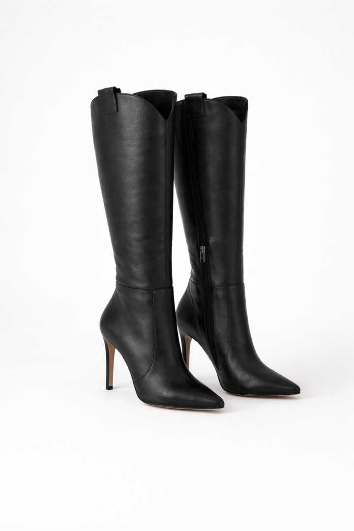 Alessia | High Heel Knee High Boots