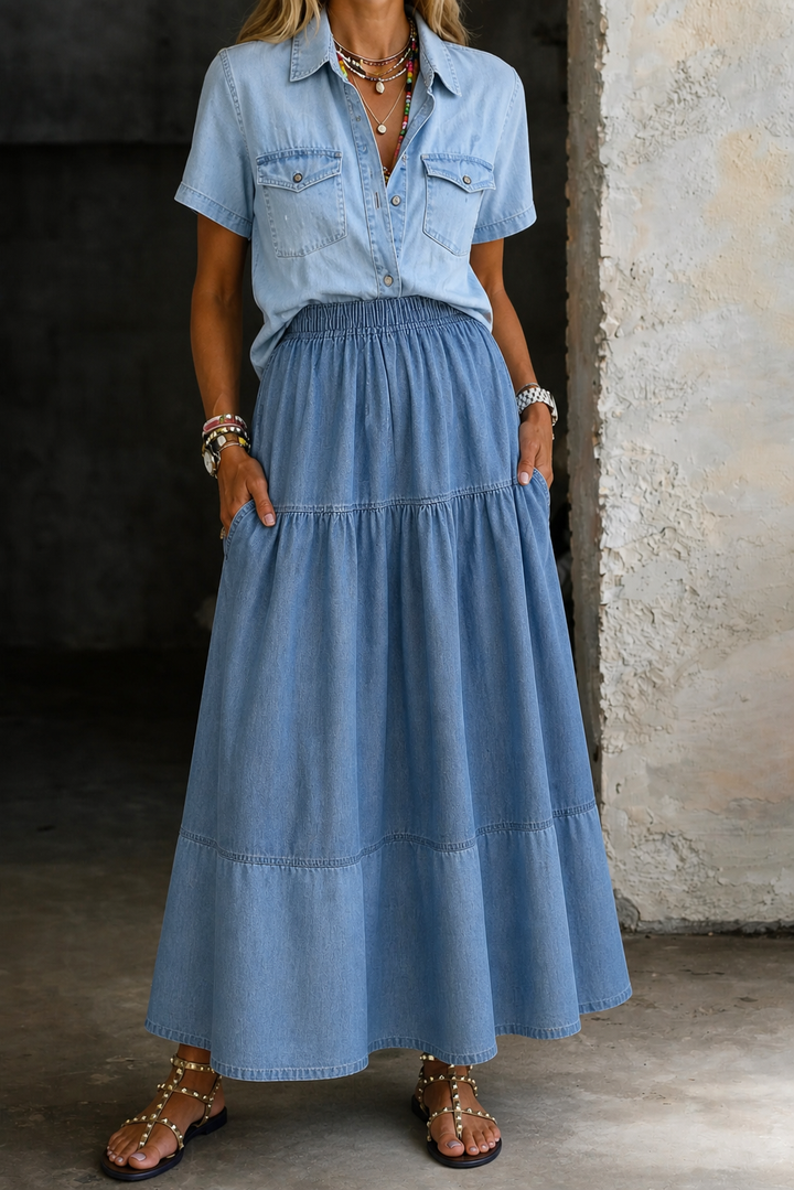 {{ product.title }} Light Blue / S | Elegant Women&