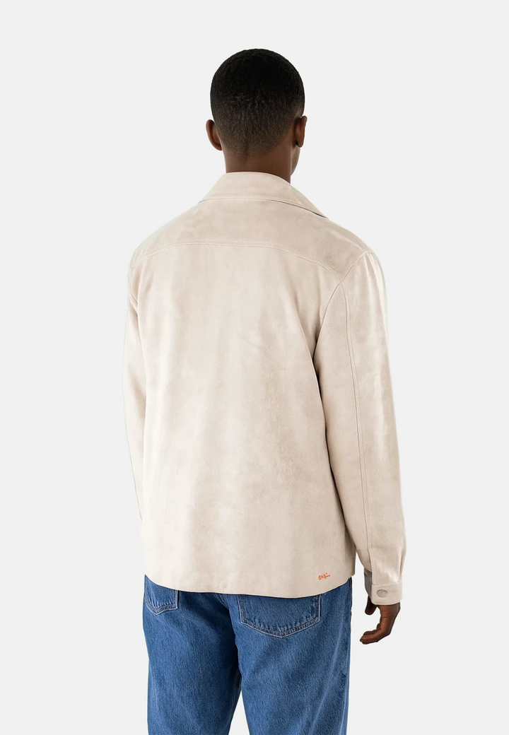 Nash vegan suede jacket - Beige