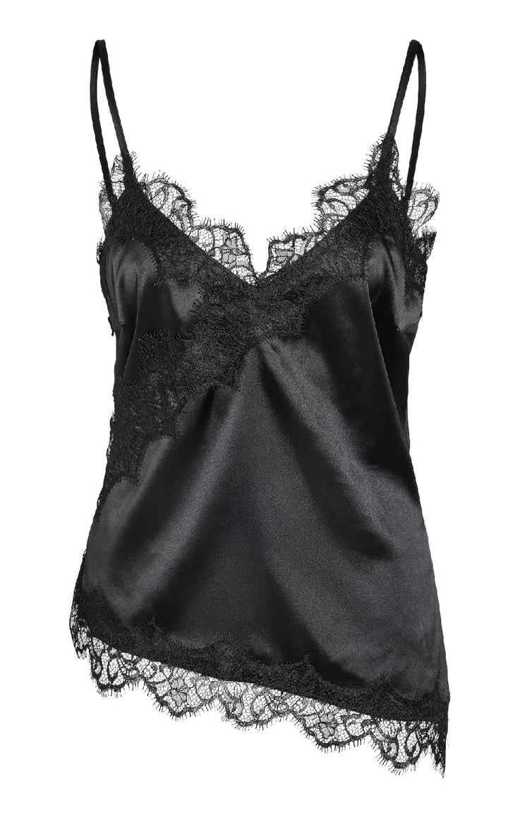 Sofie Top Satin - Black