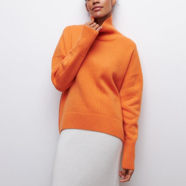 Elmara | Soft Turtleneck Knit Sweater