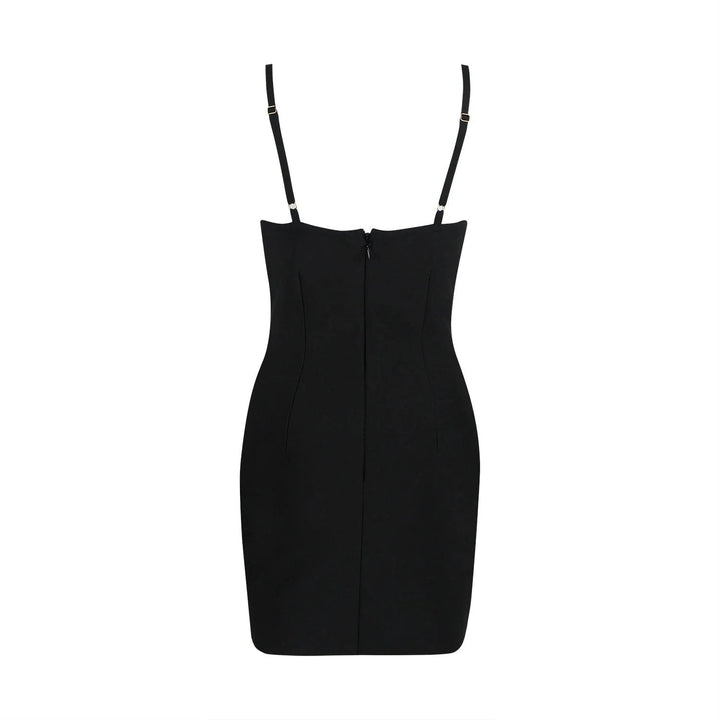 Kim Dress - Luxe Satin Ruched Midi