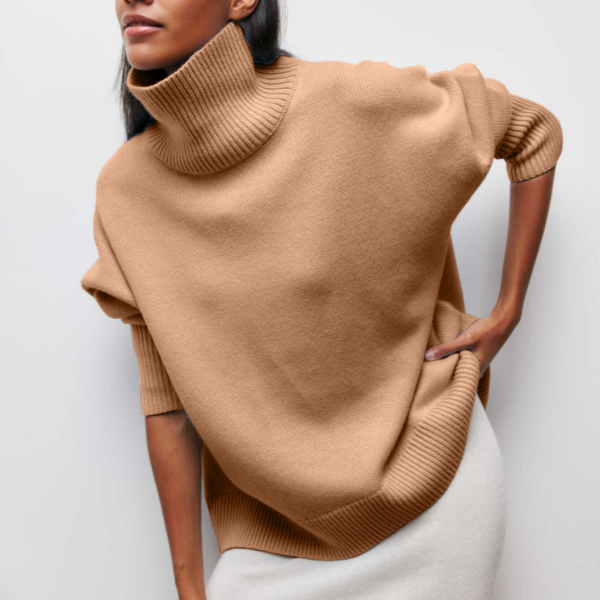 Elmara | Soft Turtleneck Knit Sweater