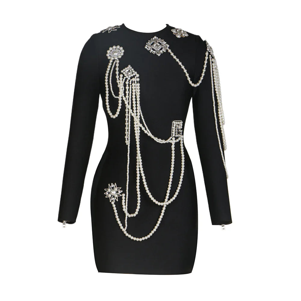 Lunar Pearl Mini Dress