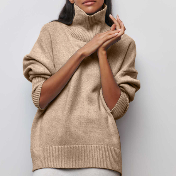 Elmara | Soft Turtleneck Knit Sweater