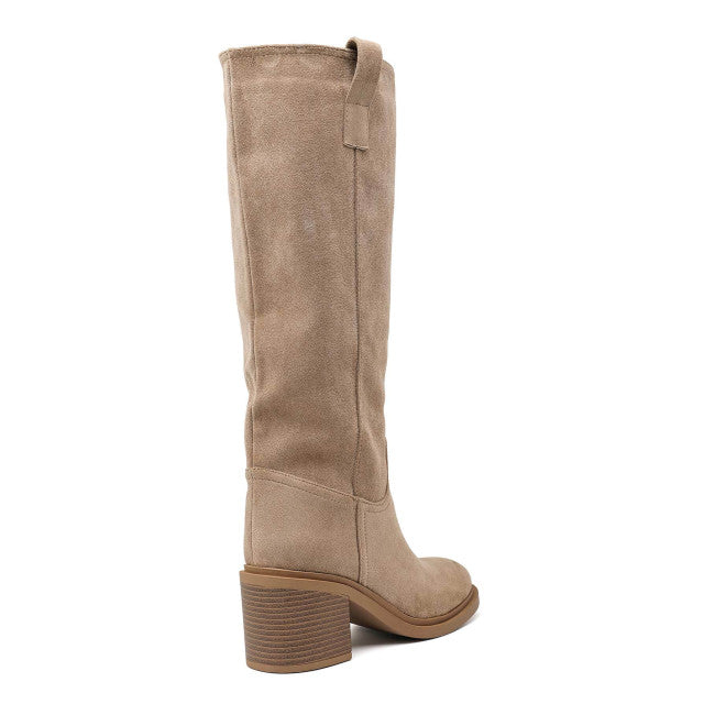 Saar High Khaki Boots