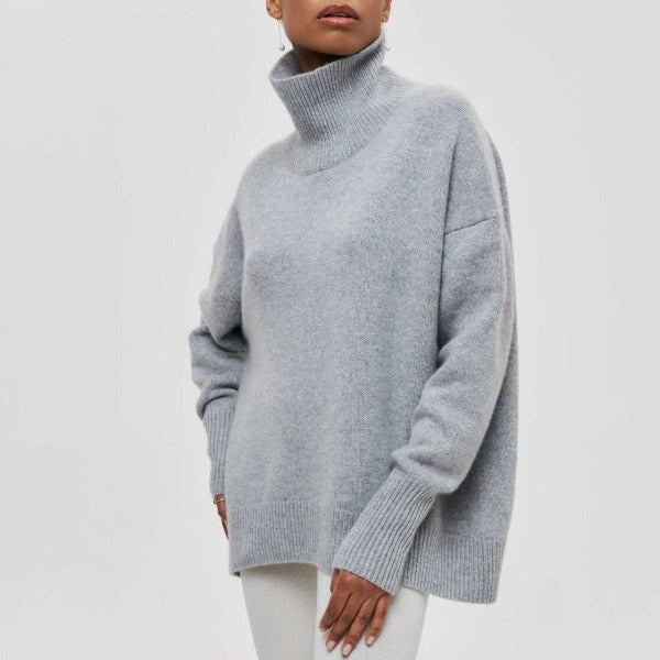 Elmara | Soft Turtleneck Knit Sweater