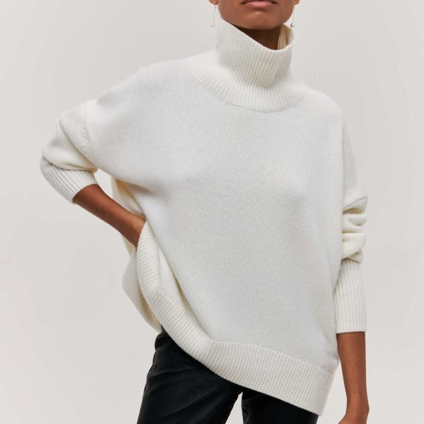 Elmara | Soft Turtleneck Knit Sweater