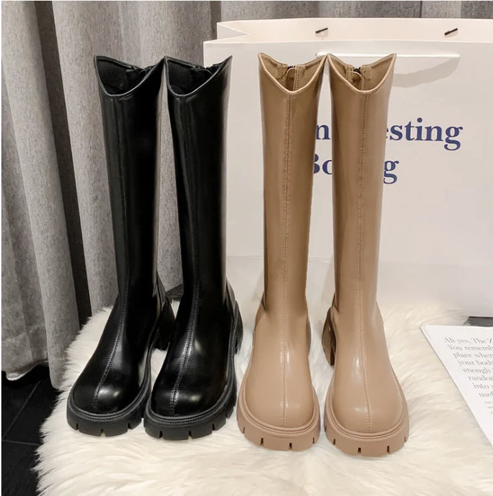 Sama Faux leather Boots