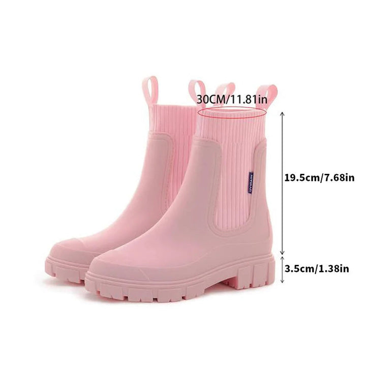 Therese | Waterproof Chelsea Rain Boots