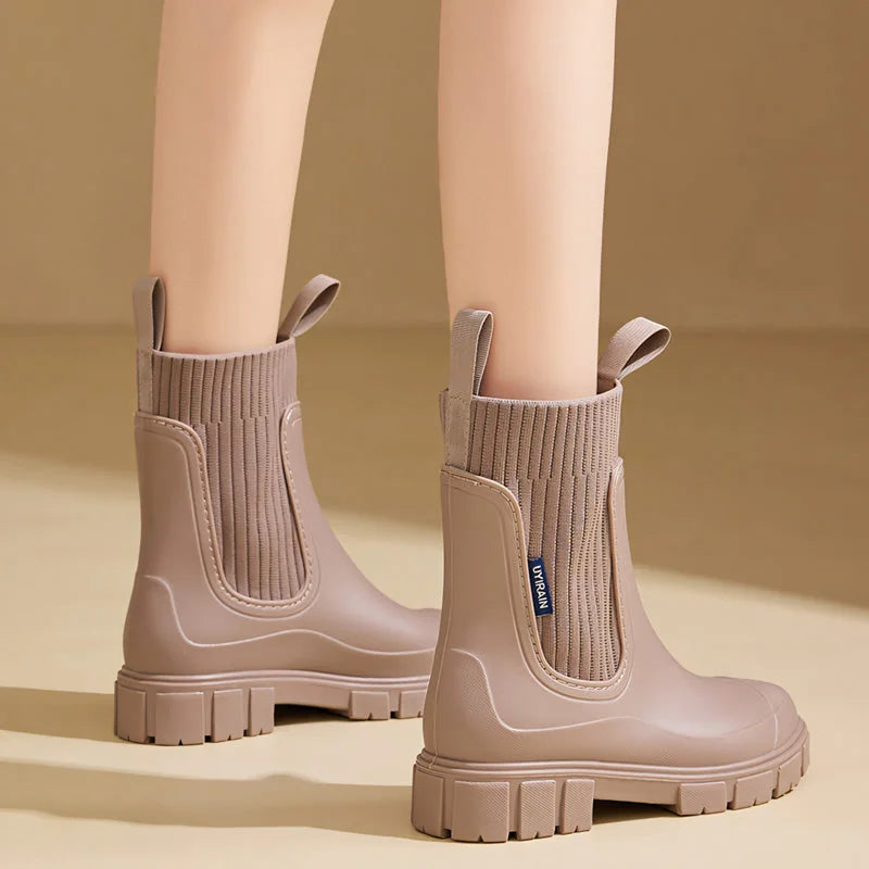 Therese | Waterproof Chelsea Rain Boots
