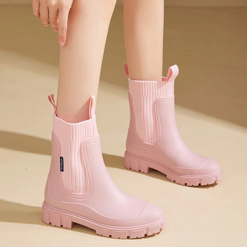 Therese | Waterproof Chelsea Rain Boots