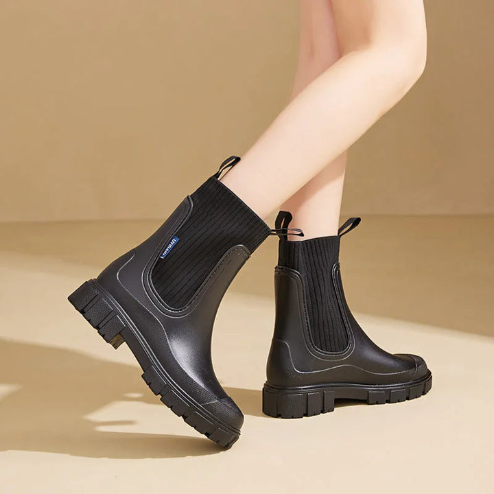 Therese | Waterproof Chelsea Rain Boots
