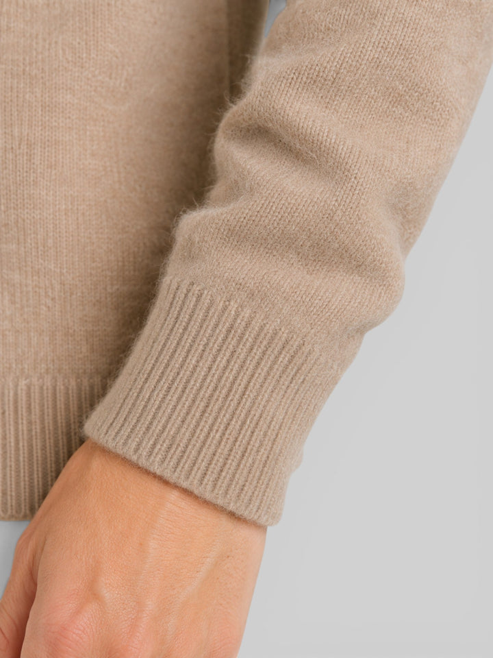 Madeleine | Relaxed Fit Wool Knit Long Sleeve Cardigan