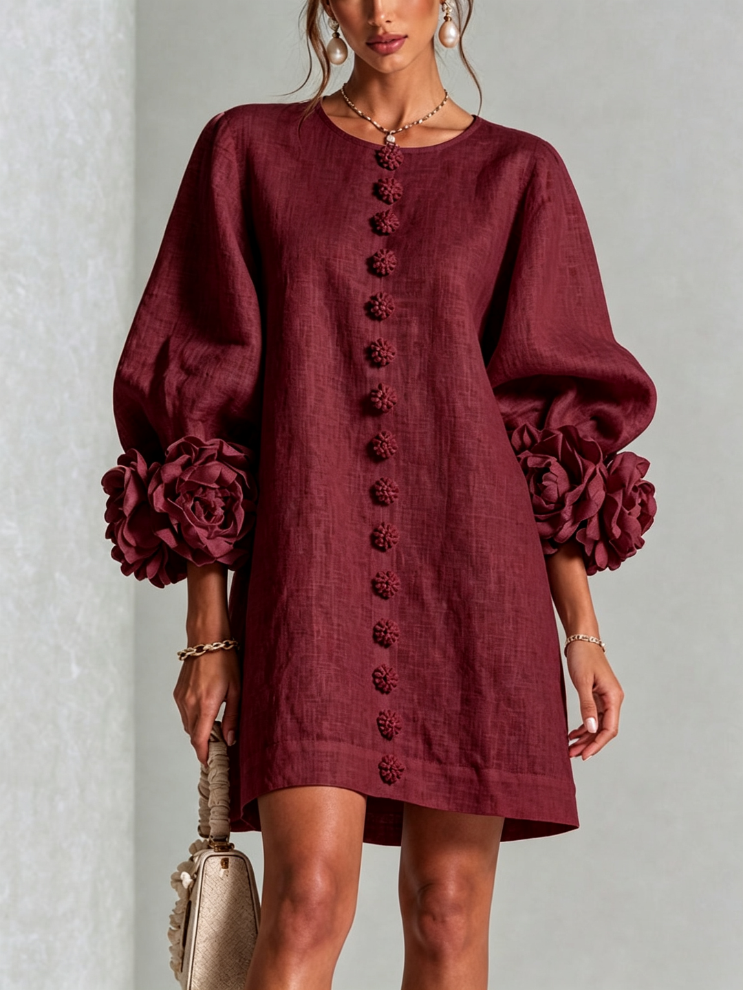 {{ product.title }} Burgundy / XS(2) | Elegant Women&