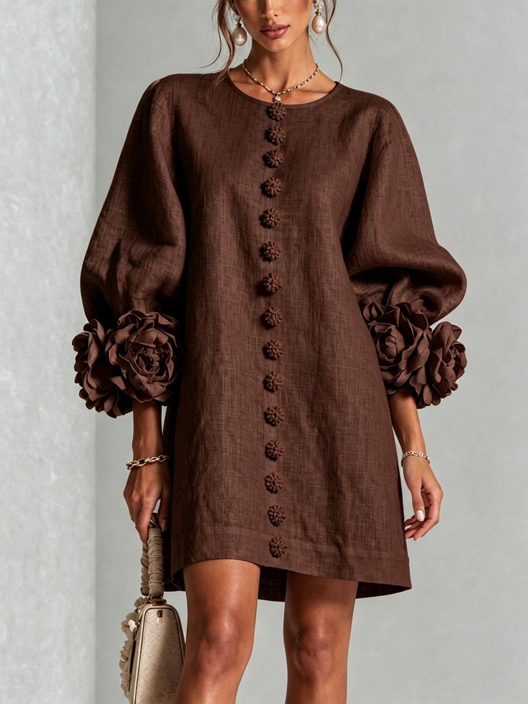 {{ product.title }} Brown / XS(2) | Elegant Women&
