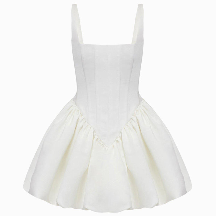 Baby Girl Corset Voluminous Mini Dress