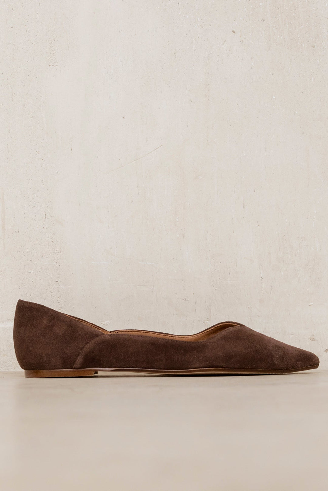Nerina Suede Ballet Flats