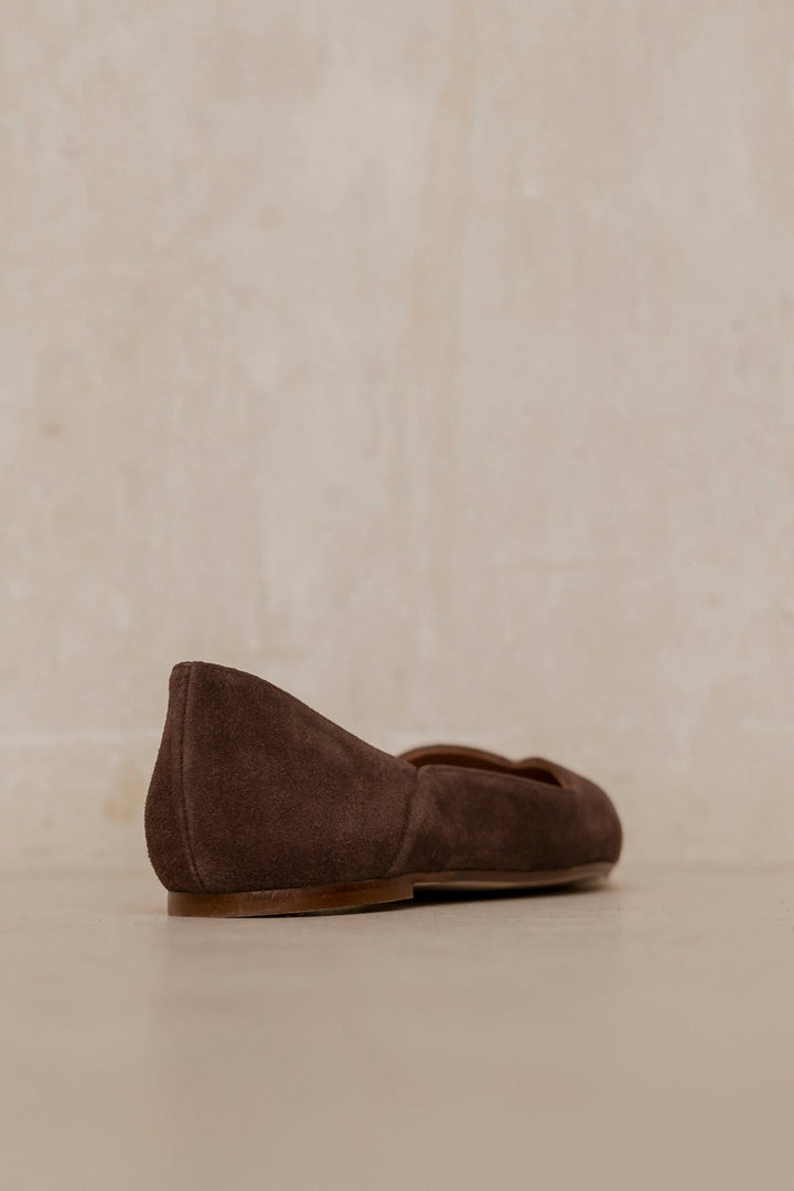 Nerina Suede Ballet Flats