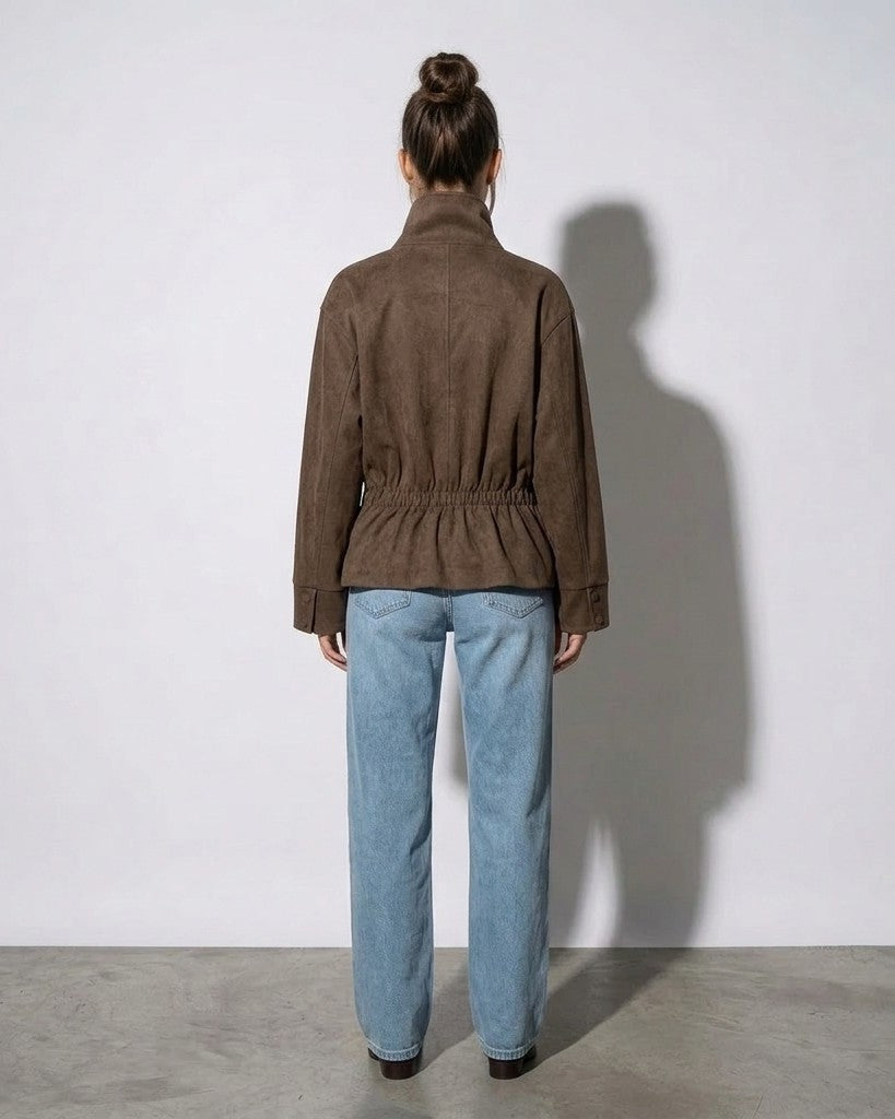 "Diane" Suede Jacket